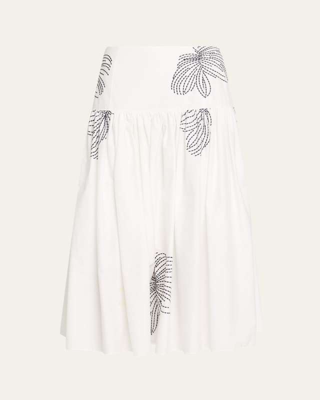 Kierelle Sunburst Midi Skirt